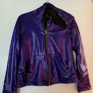 Women's Betabrand Reversible Disco Hoodie
